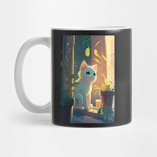 Super cute cat Anime style Mug